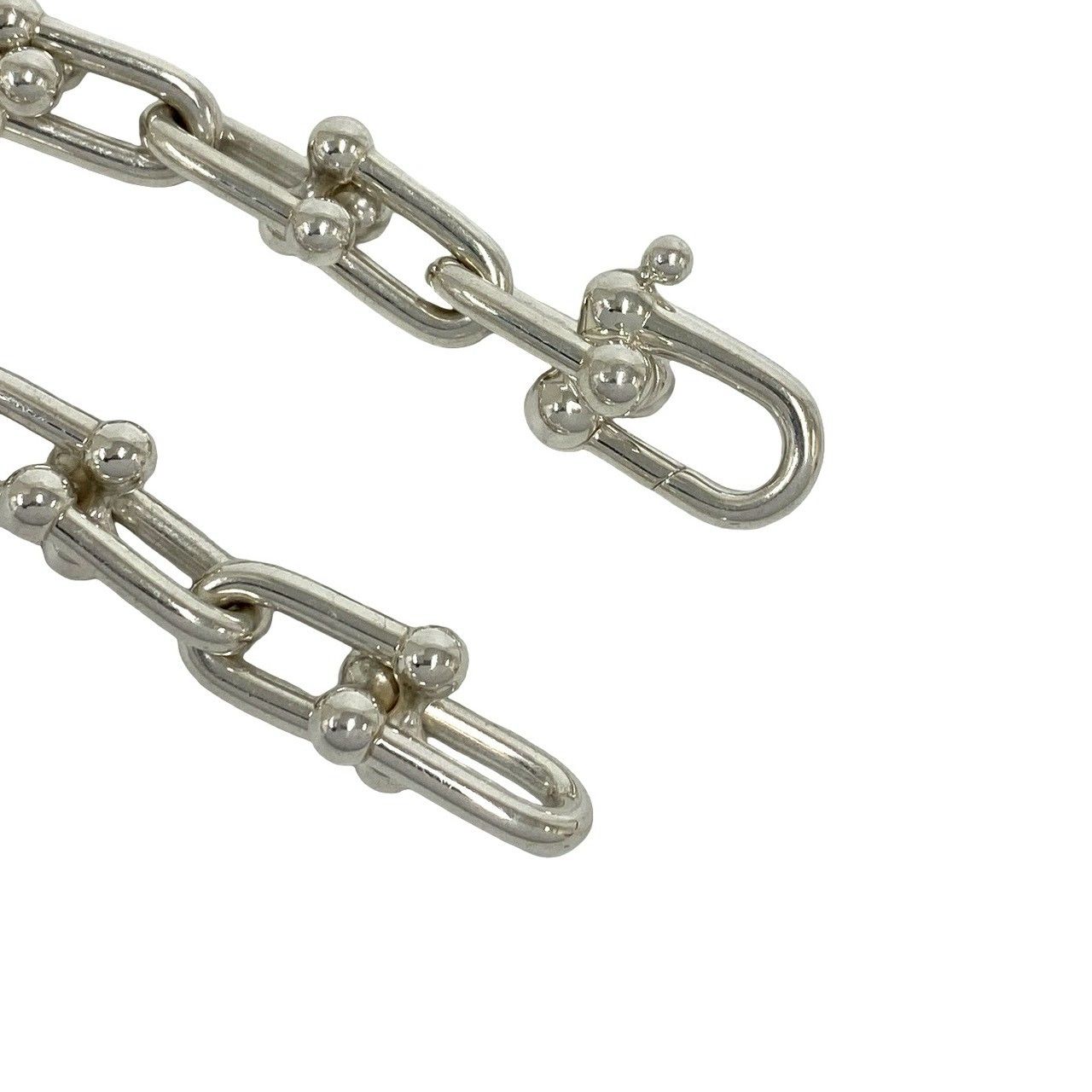 極 美品 TIFFANY&Co. ティファニー ハードウェア ラージ リンク