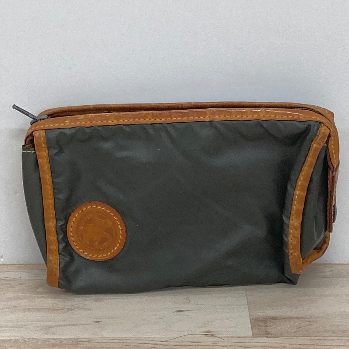 HUNTING WORLD Hunting World Second Bag/Pouch Khaki/Brown with Logo Patch [ON00912]