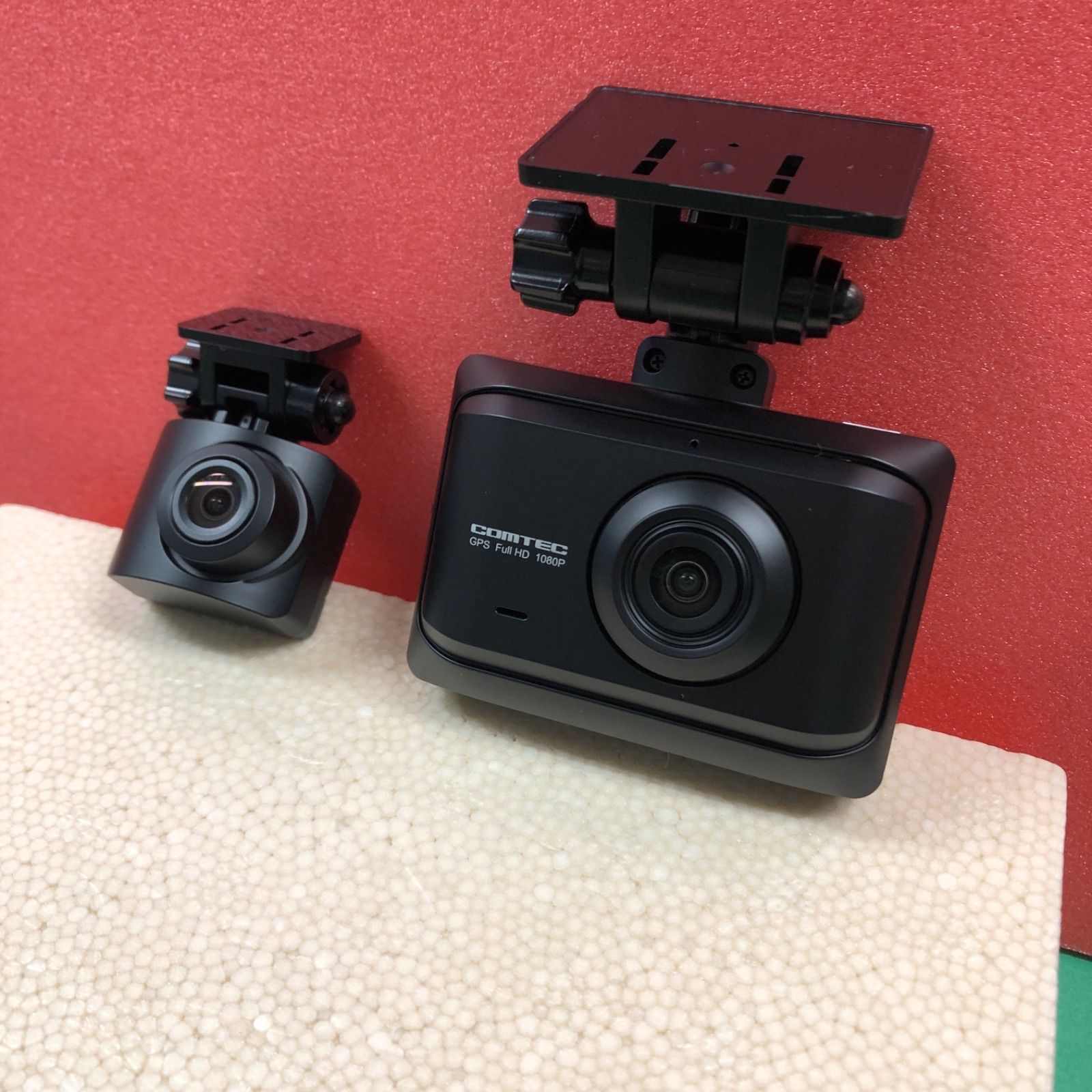 コムテック ドライブレコーダー ZDR 016 前後 2カメラ ドラレコ フルHD
