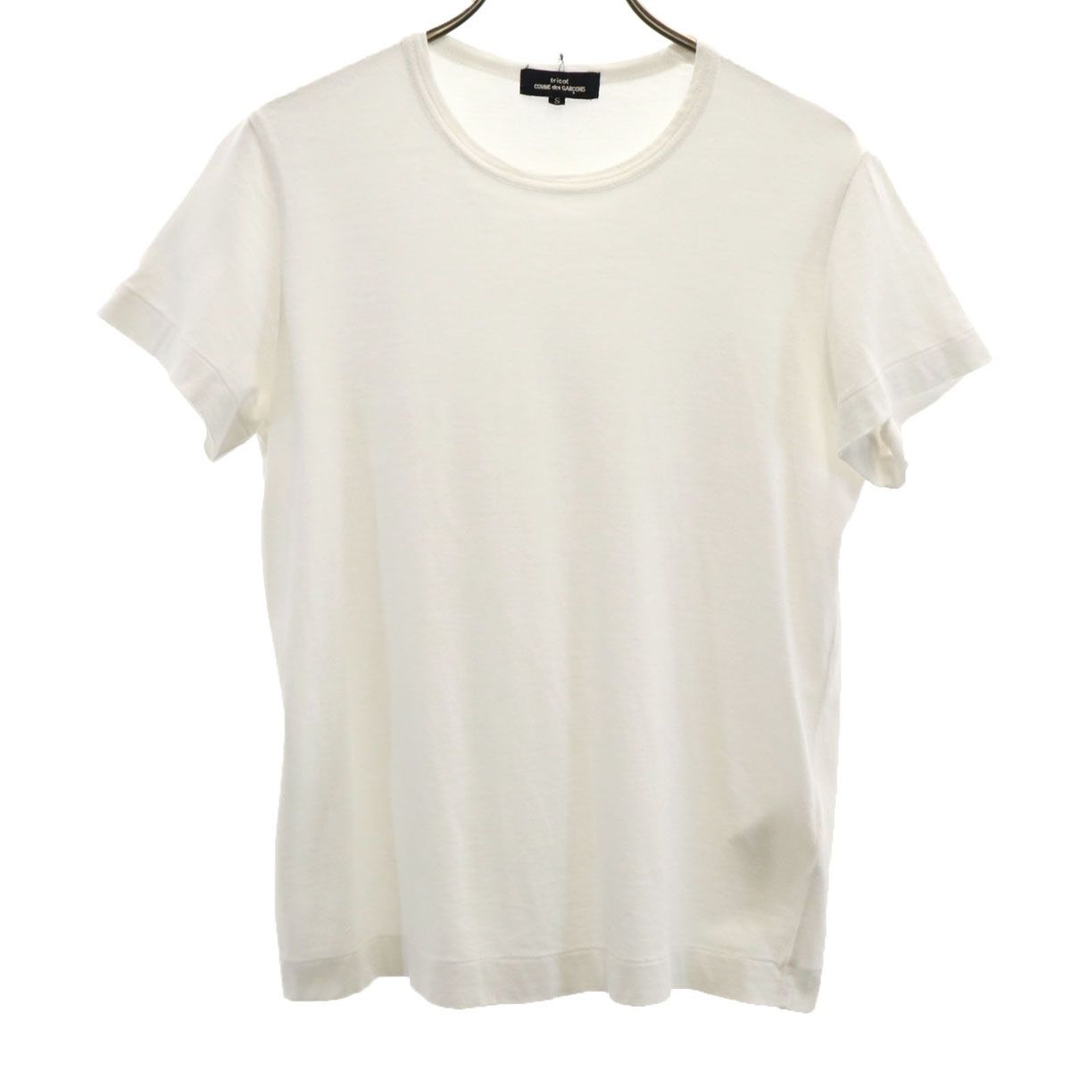 tricot COMME des GARCONS Tシャツ・カットソー S 白 【古着】【送料 