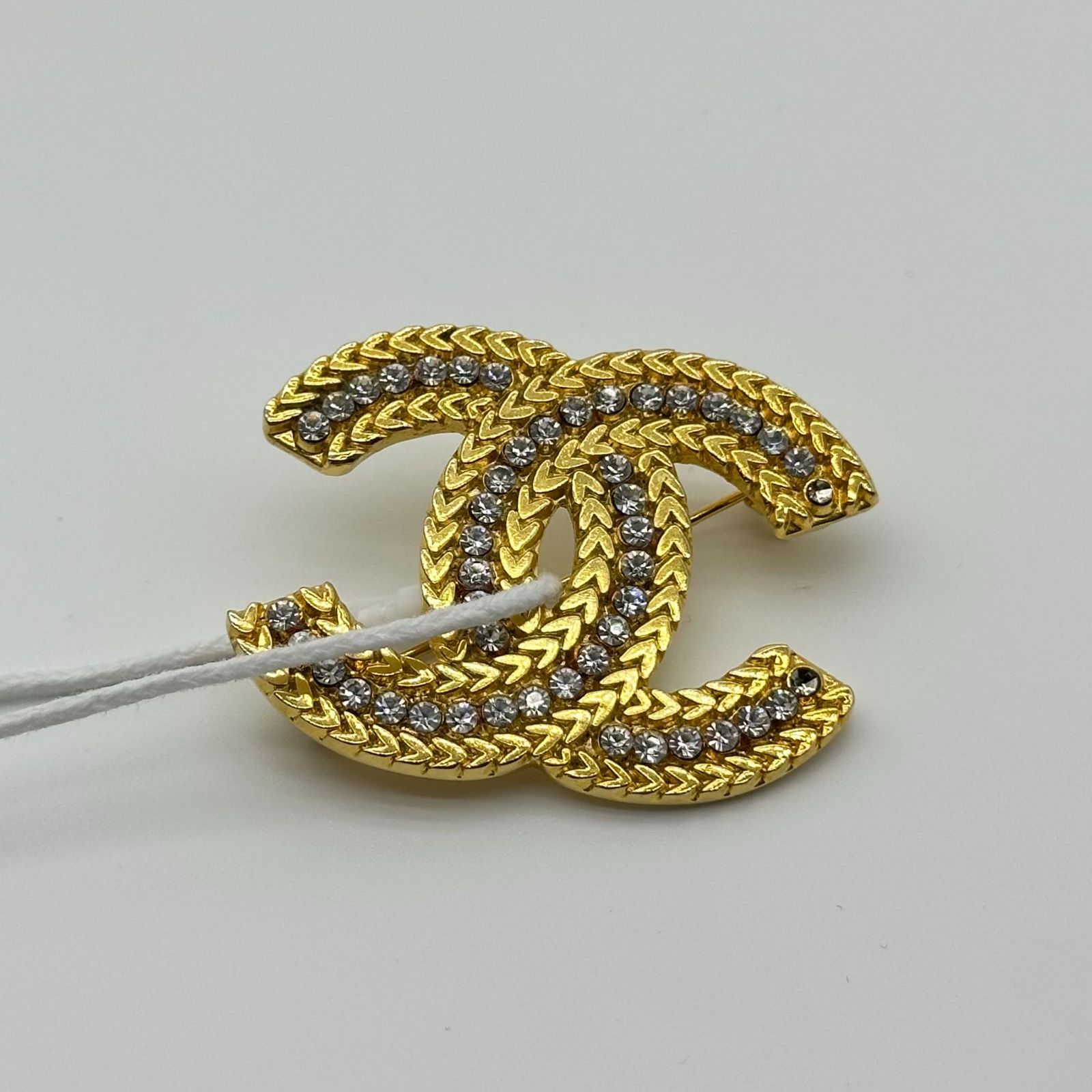 CHANEL シャネル ヴィンテージ ココマークブローチ ゴールド金具 80s