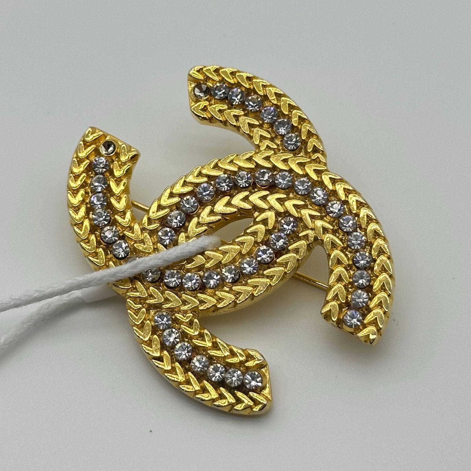 CHANEL シャネル ヴィンテージ ココマークブローチ ゴールド金具 80s