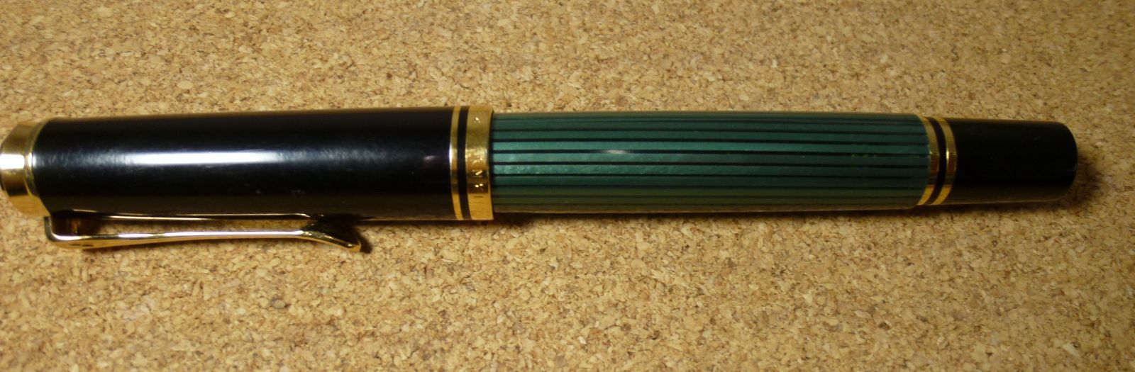 中古 現状品 ペリカン 万年筆 スーベレーン 14C-585 グリーン