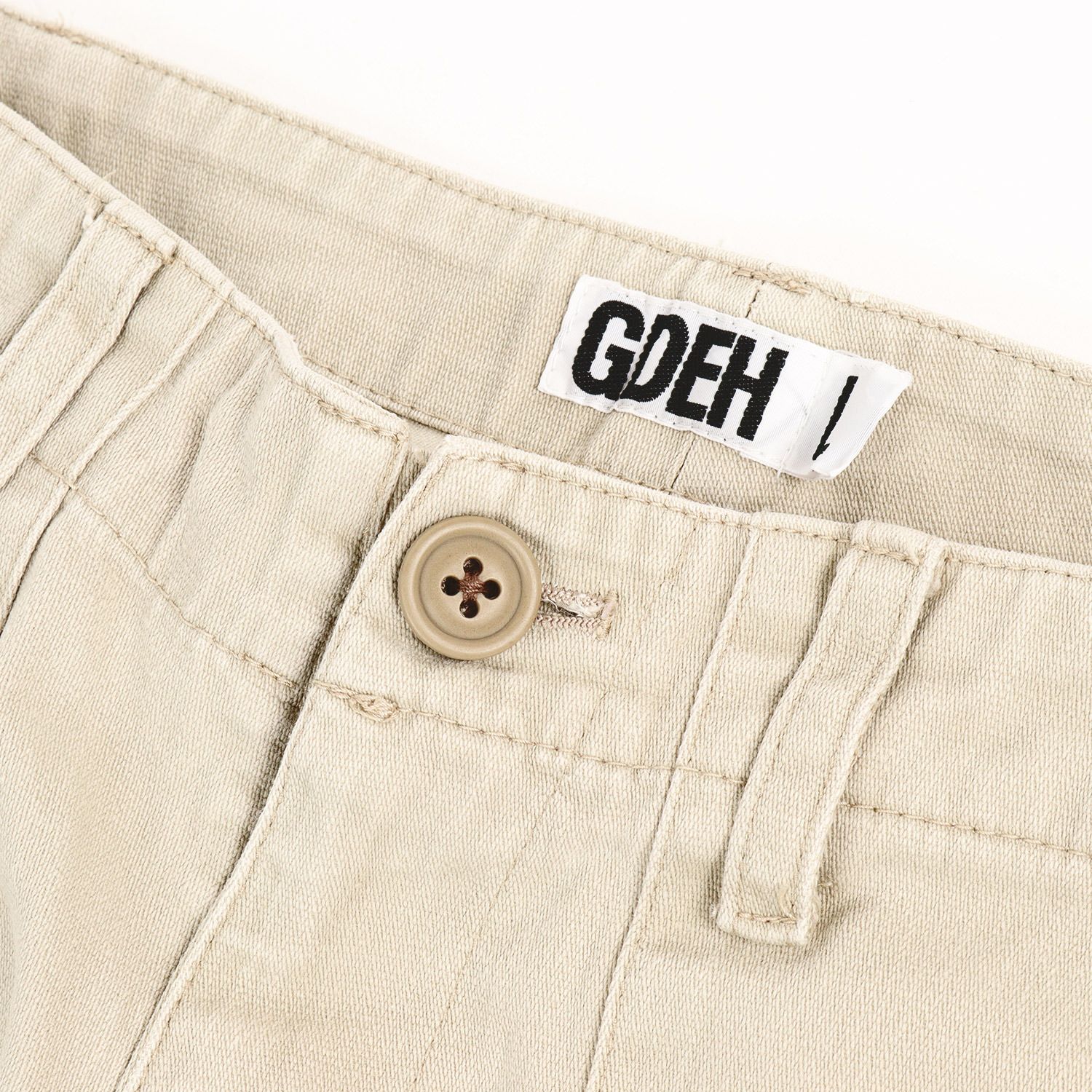 00s GOODENOUGH コットンチノパンツ ベージュ L GOOD ENOUGH グッドイナフ パンツ ベージュ サイズ:L 00s ヒップ