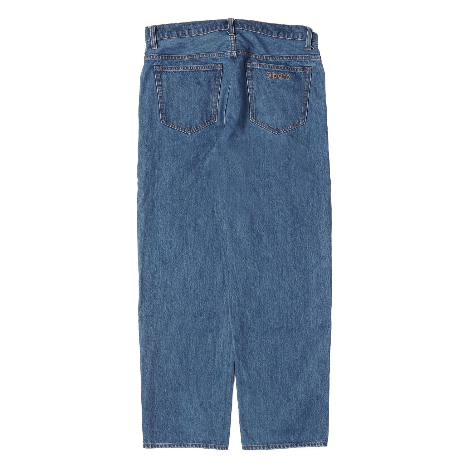 美品】Supreme シュプリーム パンツ インディゴ(Washed Blue) サイズ 
