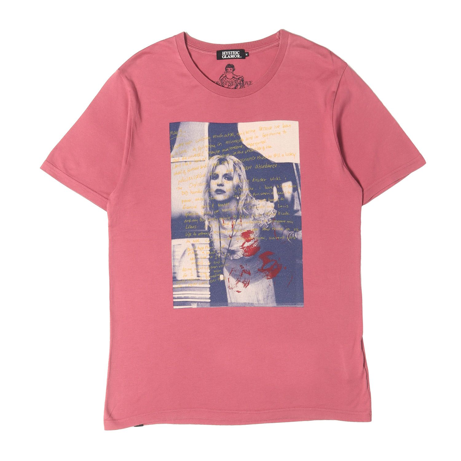 HYSTERIC GLAMOUR ヒステリックグラマー Tシャツ ピンク サイズ:M