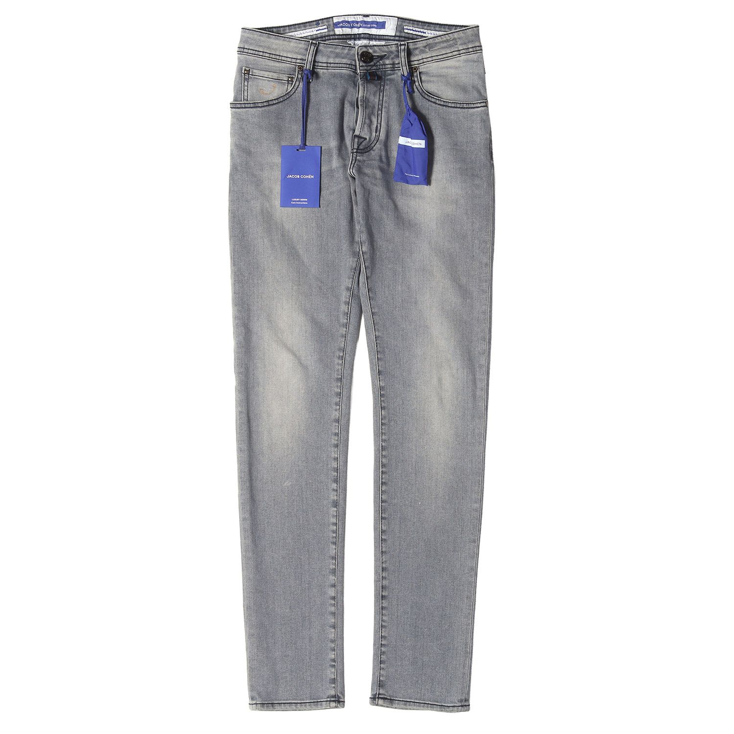 美品】JACOB COHEN ヤコブコーエン パンツ グレー サイズ:29 