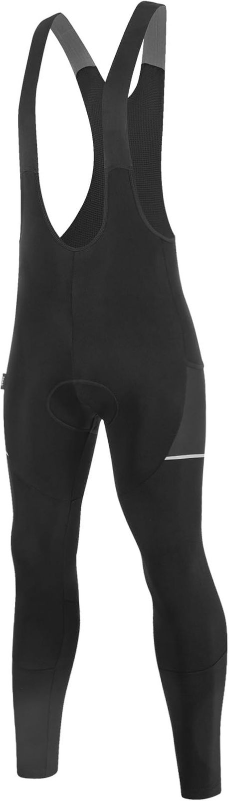 Santic(サンティック) メンズ サイクルビブパンツ ビブタイツ 裏起毛