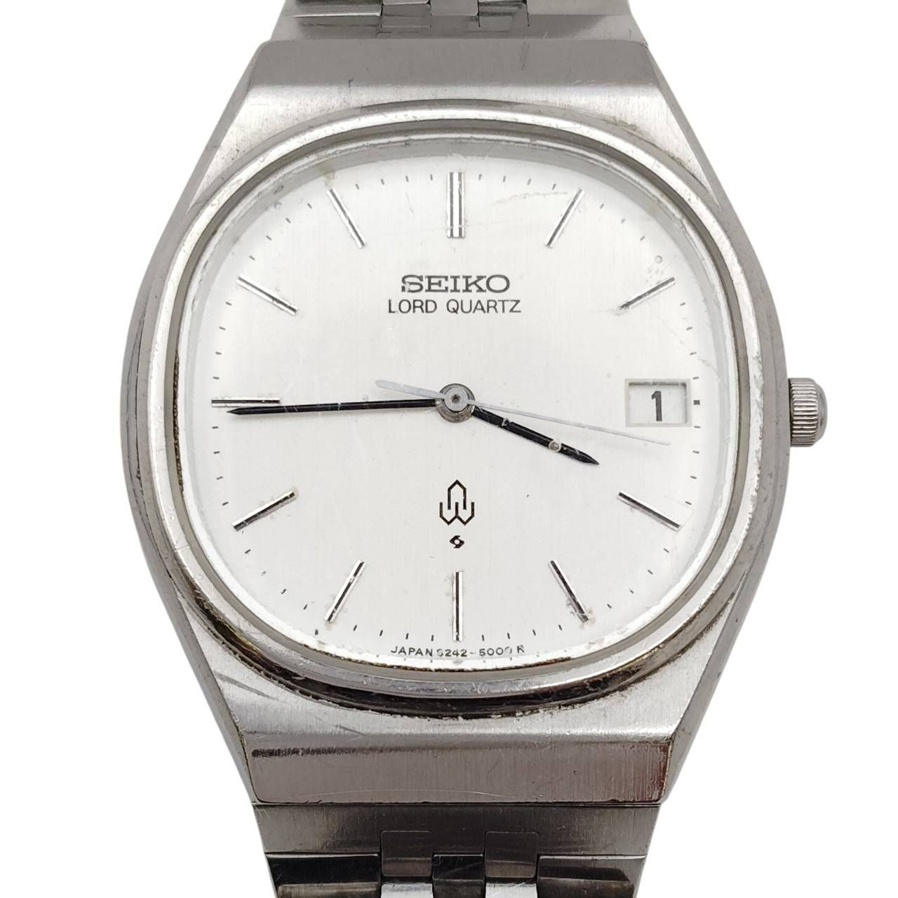 セイコー ロードクォーツ 8242-5000 白文字盤 SEIKO LORD QUARTZ 