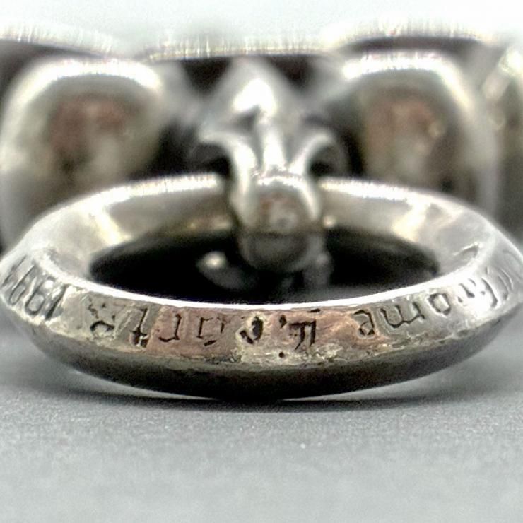 CHROME HEARTS クロムハーツ BSフレア ネックレス ペンダント レザー