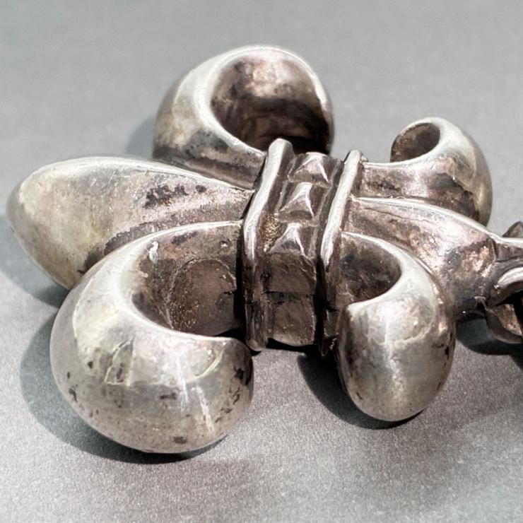 CHROME HEARTS クロムハーツ BSフレア ネックレス ペンダント レザー