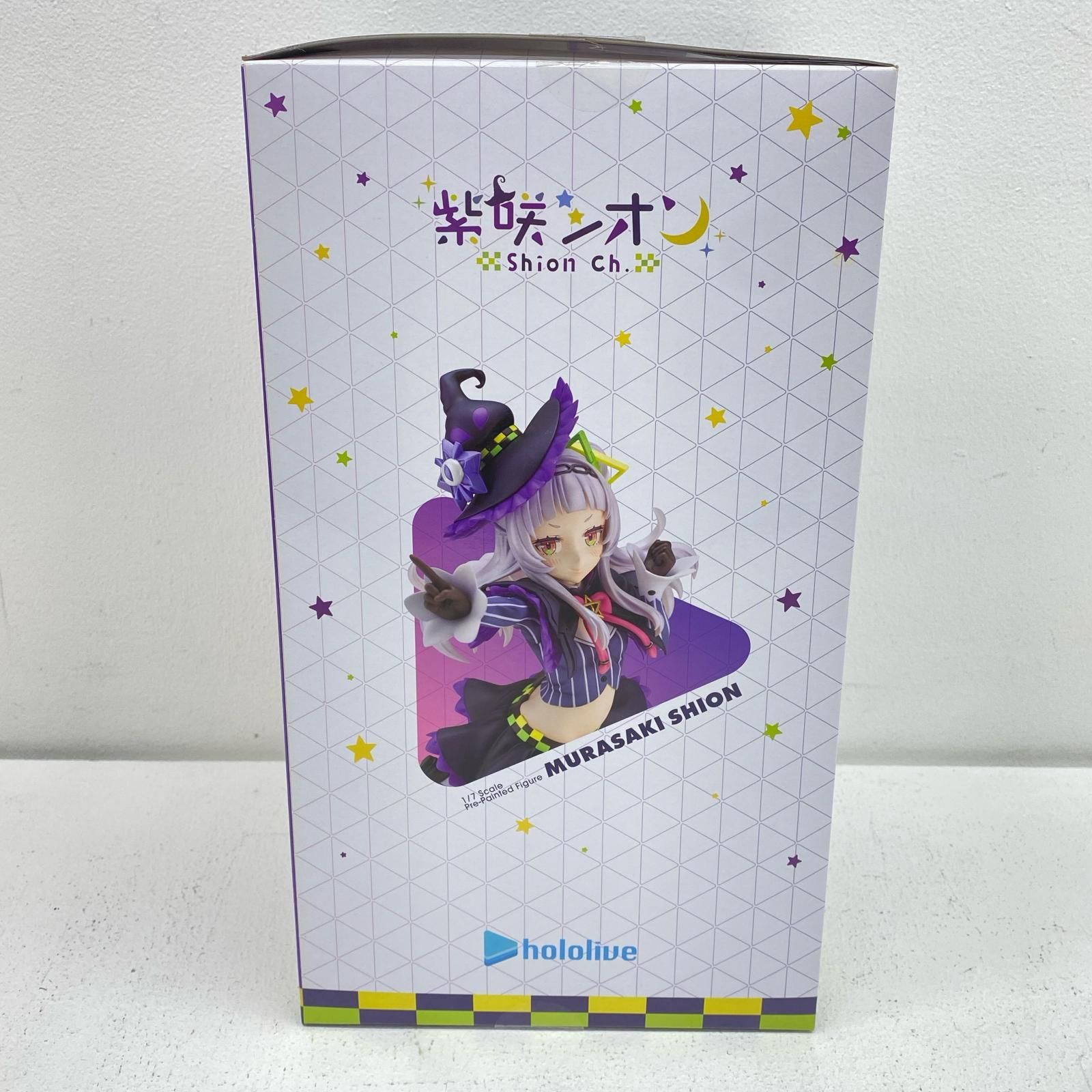 【倉吉店】 中古 [特典付き]紫咲シオン「ホロライブプロダクション」1/7PVC製塗装済み完成品コトブキヤショップ限定 倉吉店】 中古 [特典付き]紫咲シオン「ホロライブプロダクション」1