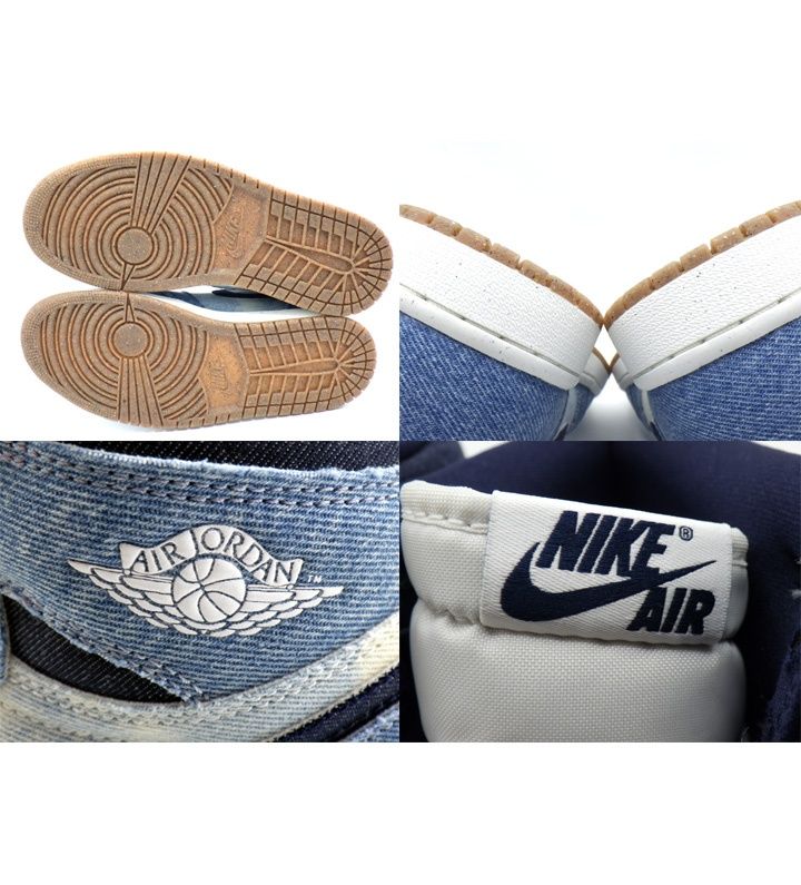 ナイキ NIKE 【 AIR JORDAN 1 RETRO HIGH OG Denim FQ2947 100 】 エア