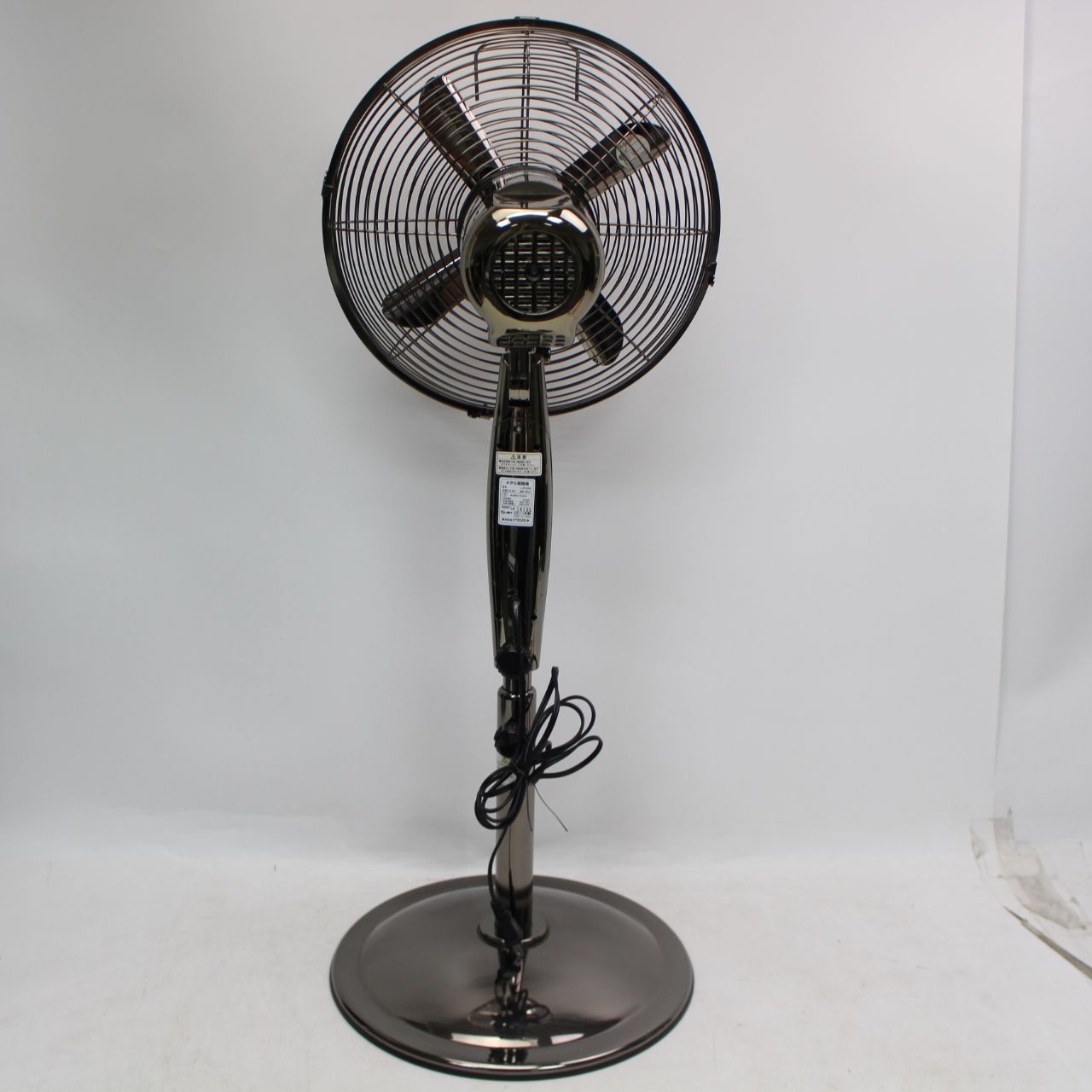 【美品】rir-350 ドウシシャ　扇風機　メタルブラウン　メタルファン 818)ドウシシャ メタル扇風機 LIR-350 レトロ - メルカリ