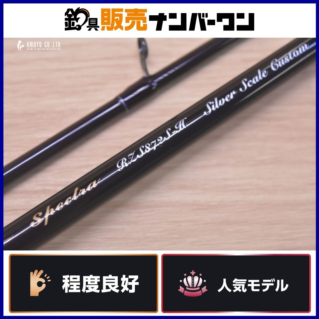 テンリュウ レイズ スペクトラ RZS872S-H スピニング 2ピース 天龍