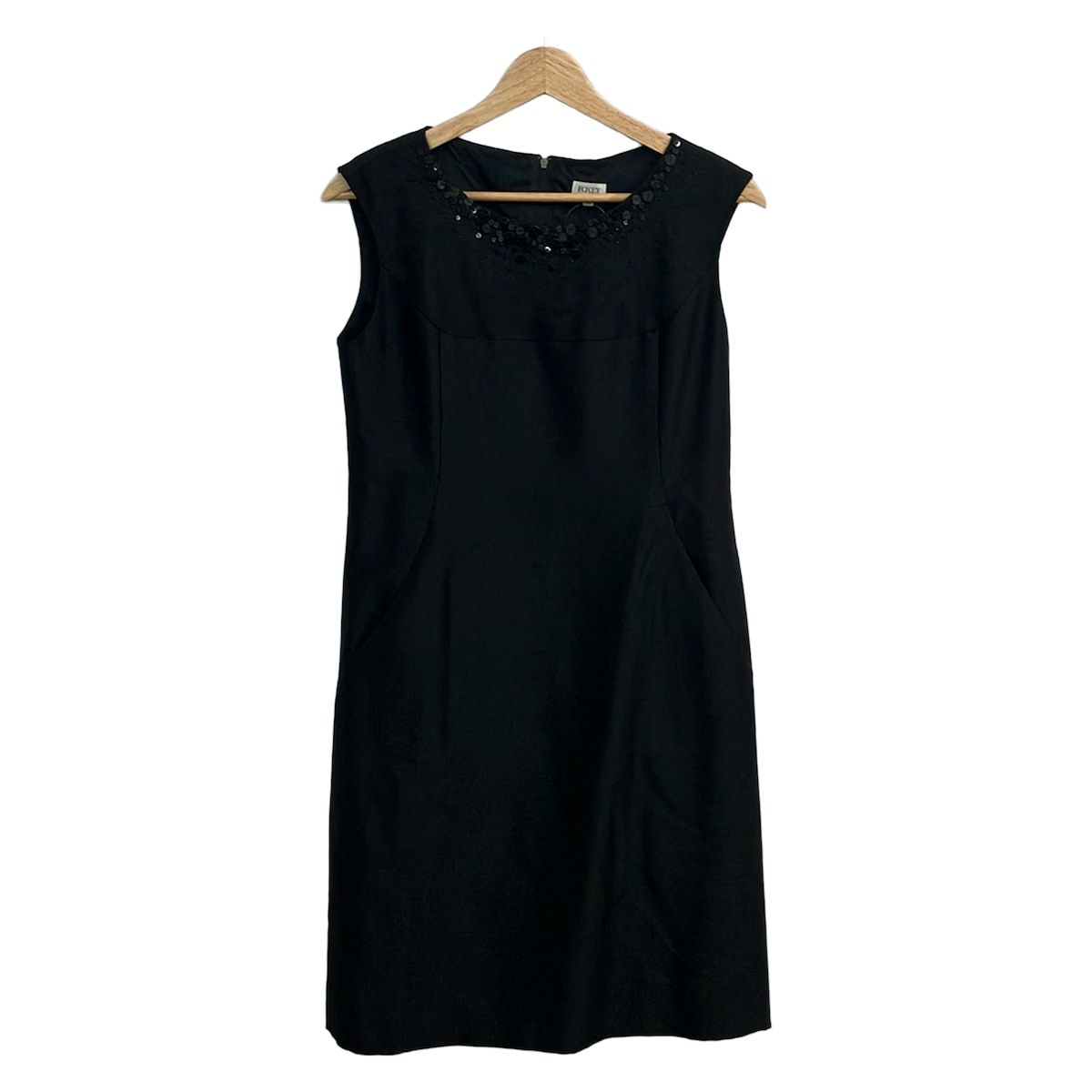 FOXEY(フォクシー) ワンピース サイズ40 M レディース美品 - 24708 黒