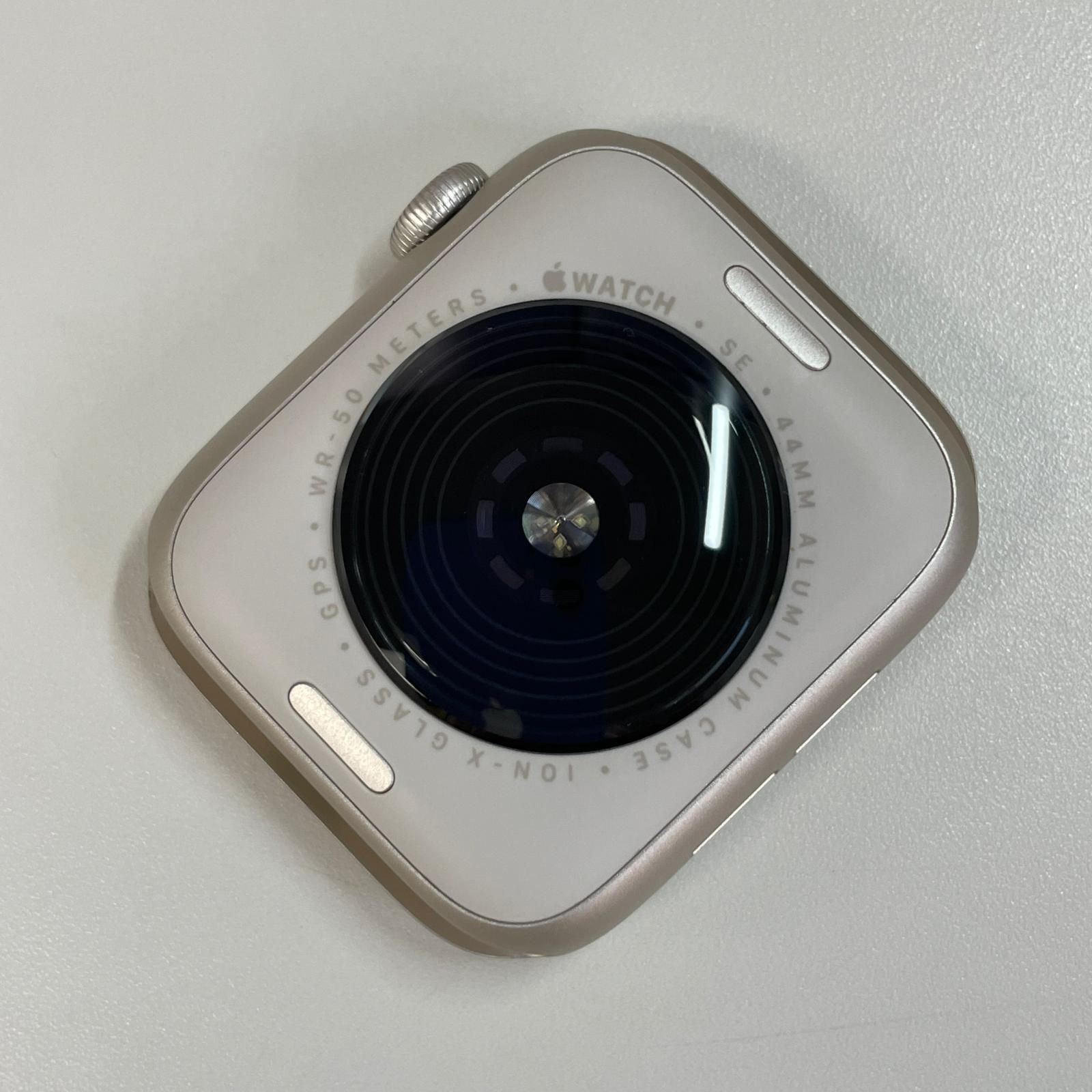 Apple Watch SE 第2世代 44mm GPS スターライト 中古 - メルカリ