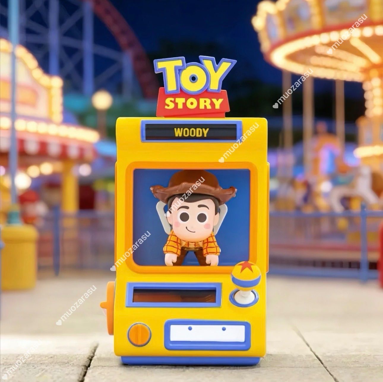 外箱に傷 訳あり」トイストーリー ウッディ ソーラーマスコット