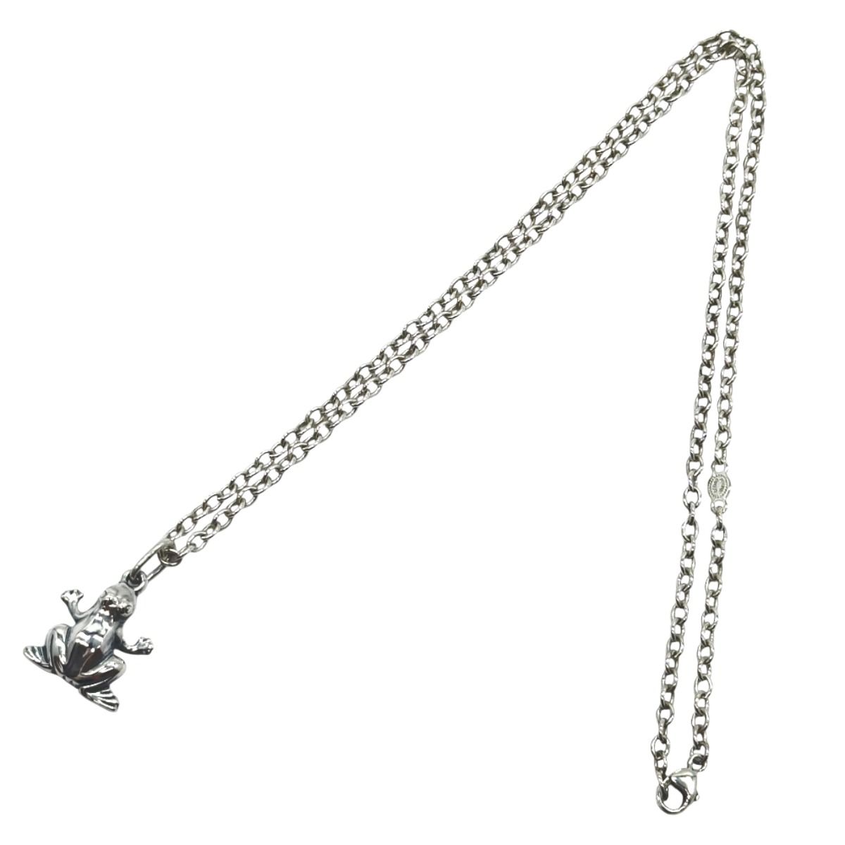 美品 Georg Jensen ジョージジェンセン カエル モチーフ シルバー925