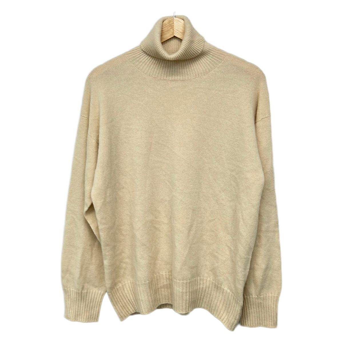 johnstons of elgin(ジョンストンズ) 長袖セーター サイズS レディース美品 - アイボリー タートルネック/カシミヤ