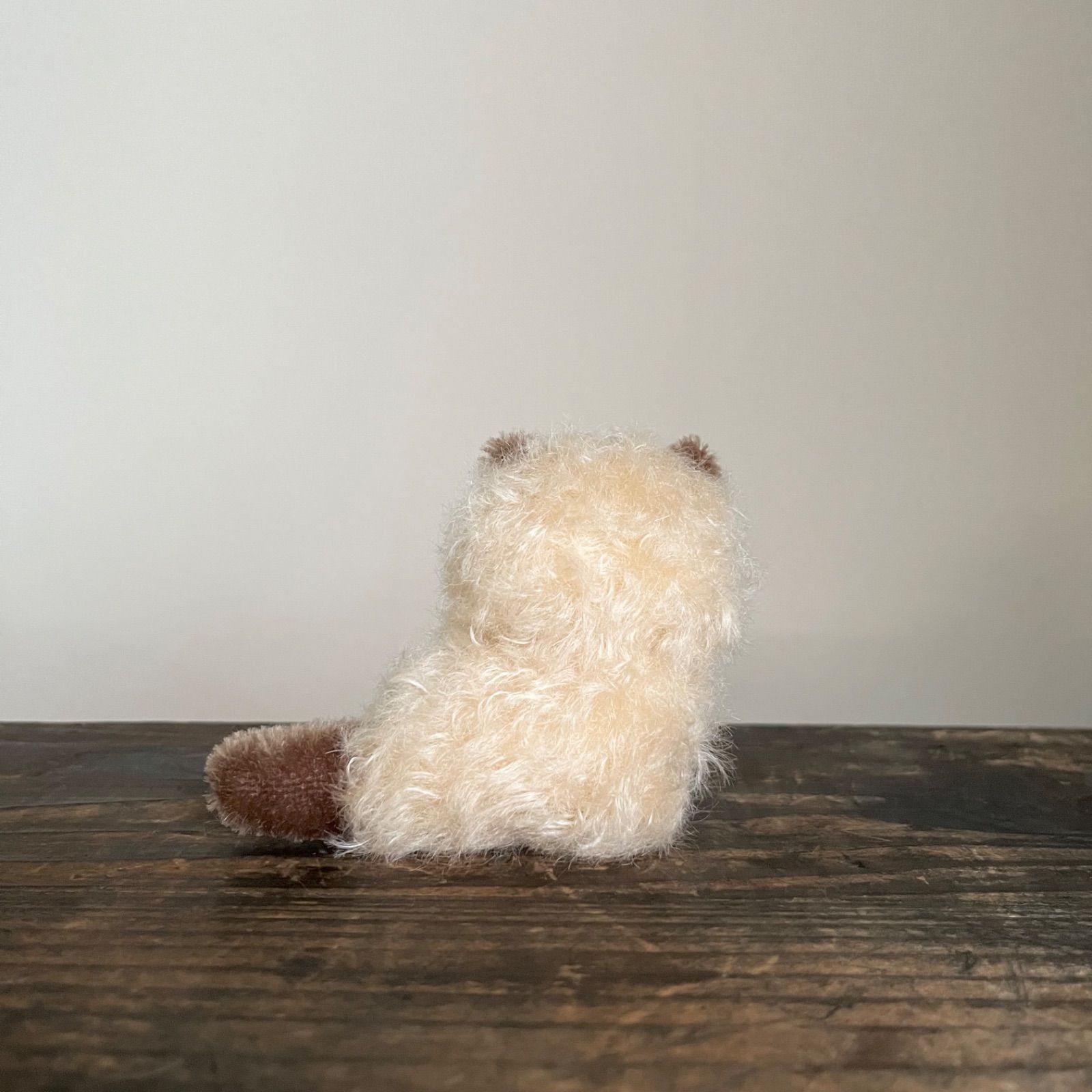 とけそうな、ねこ ( おまんじゅう色 ) Cora 猫 ぬいぐるみ 作家