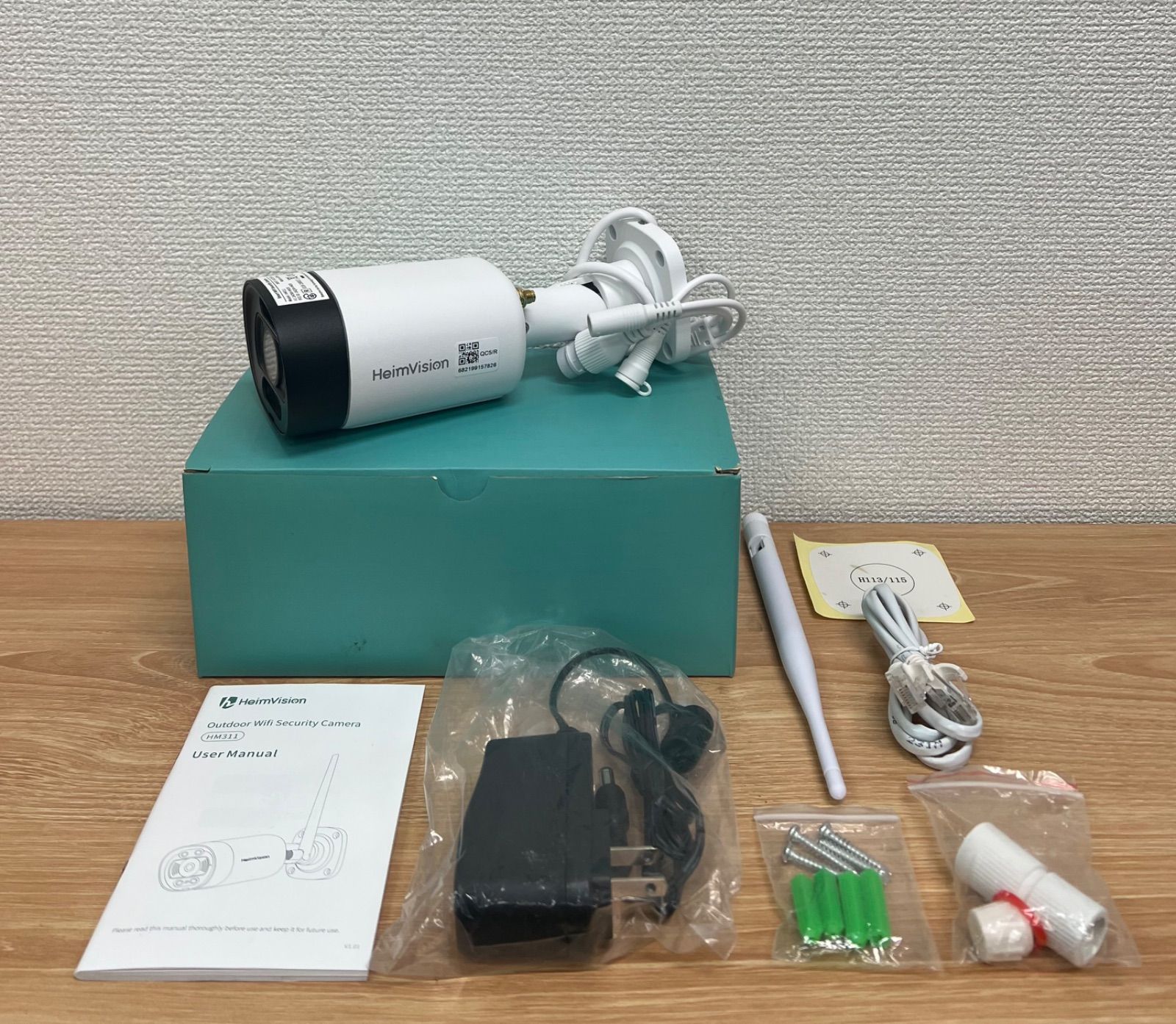 HeimVision ネットワークカメラ HM311 屋外用セキュリティカメラ 