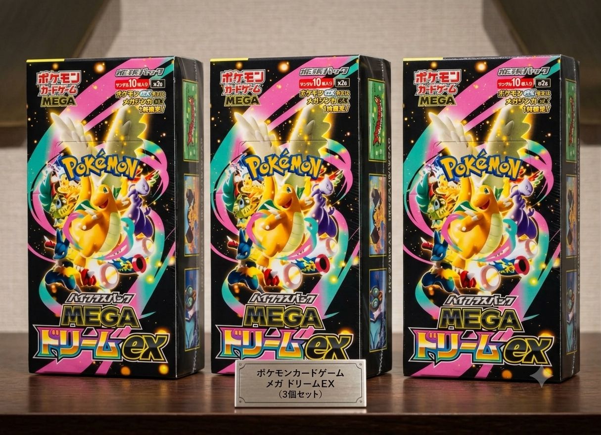 未開封BOX】ポケモンカードゲーム ハイクラスパック 「MEGAドリームex