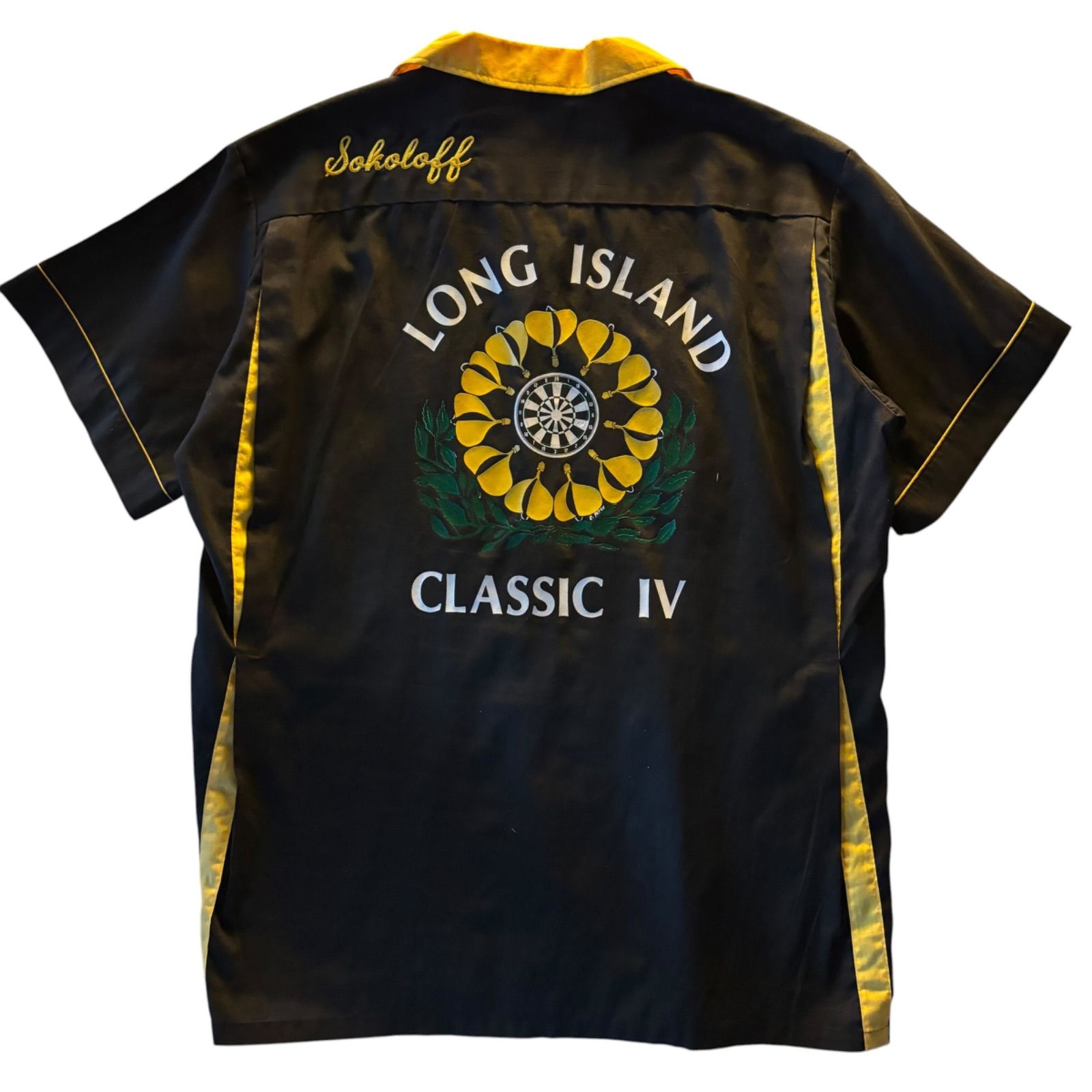 90s HILTON LONG ISLAND CLASSIC ⅠⅤ ボーリングシャツ ヴィンテージ