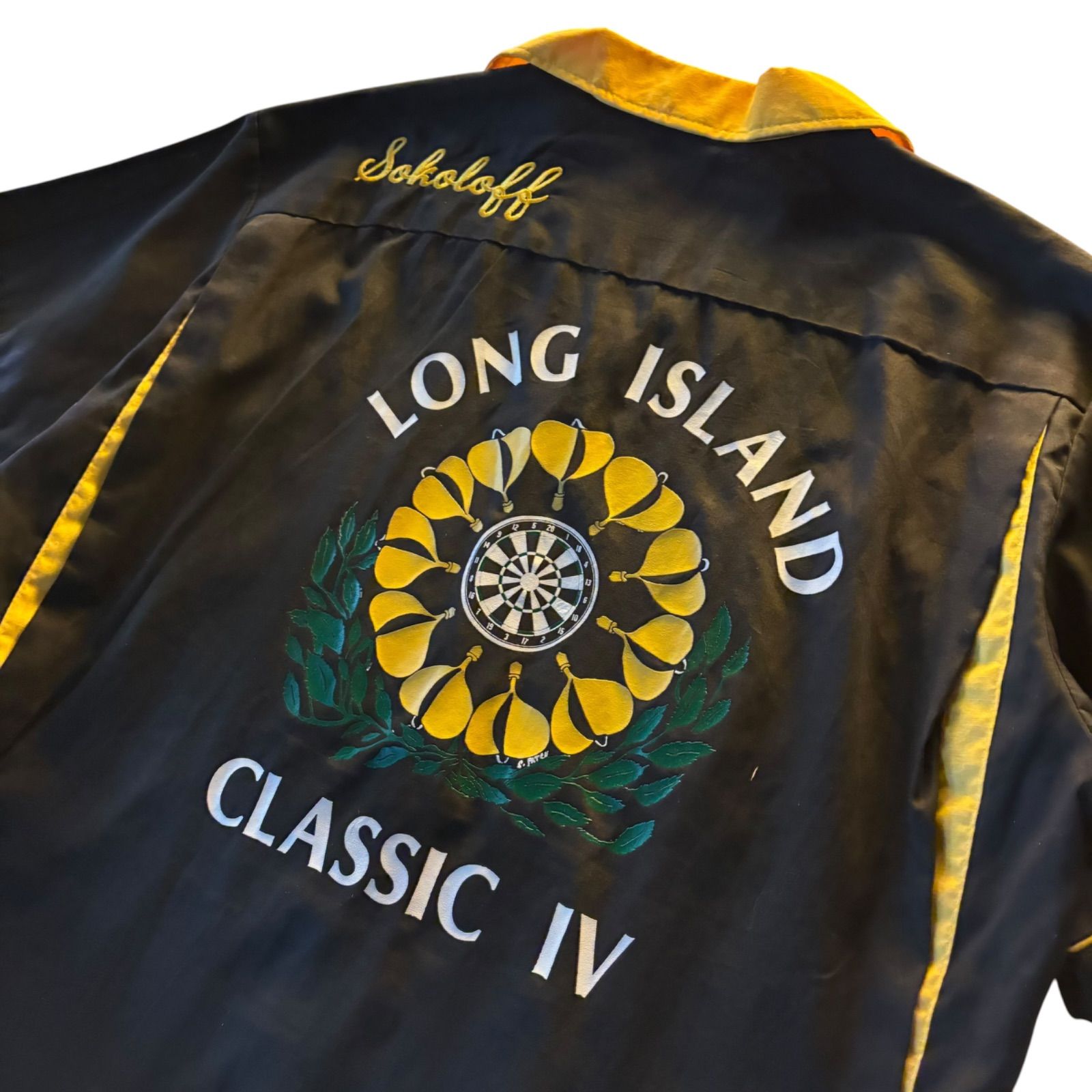 90s HILTON LONG ISLAND CLASSIC ⅠⅤ ボーリングシャツ ヴィンテージ