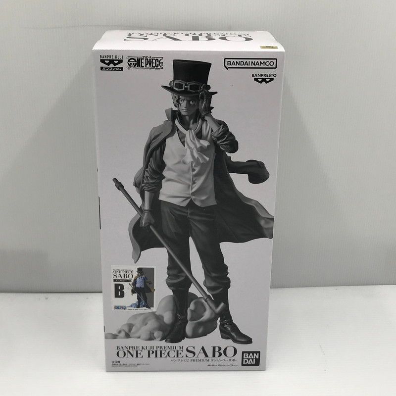 中古美品】 バンプレくじ PREMIUM ワンピース -サボ- B賞 アニメカラー