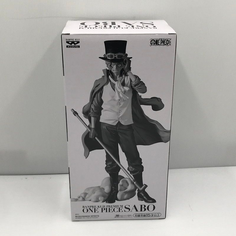 中古美品】 バンプレくじ PREMIUM ワンピース -サボ- B賞 アニメカラー