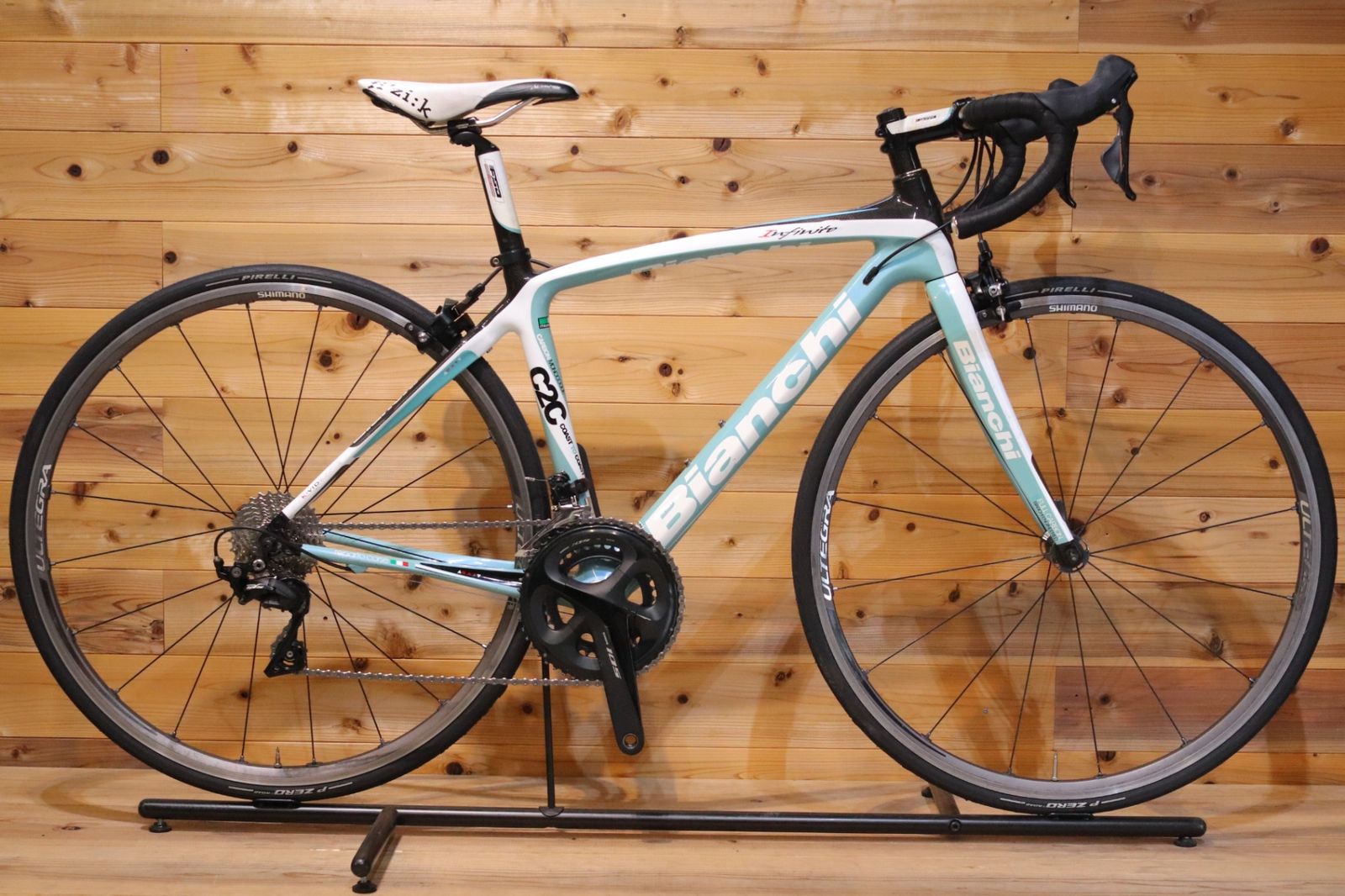 ビアンキ BIANCHI インフィニート INFINITO C2C 2010モデル 470サイズ シマノ 105 R7000 11S カーボン ロードバイク 【広島店】