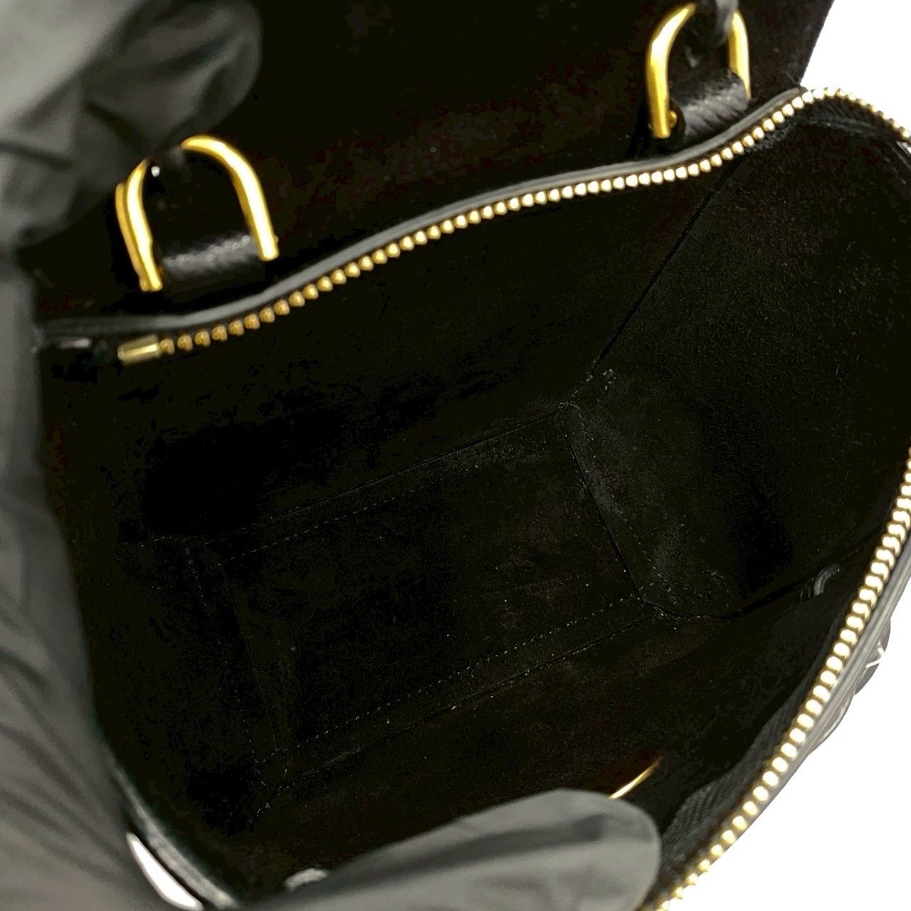 極 美品 袋付き CELINE セリーヌ ベルトバッグ ピコ レザー 本革 2way