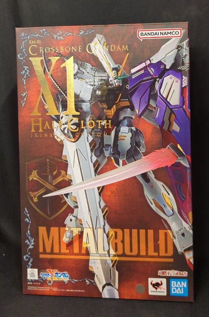 BANDAI SPIRITS METAL BUILD 機動戦士クロスボーン・ガンダム クロスボーン・ガンダムX1 ハーフクロス(キンケドゥ搭乗仕様)