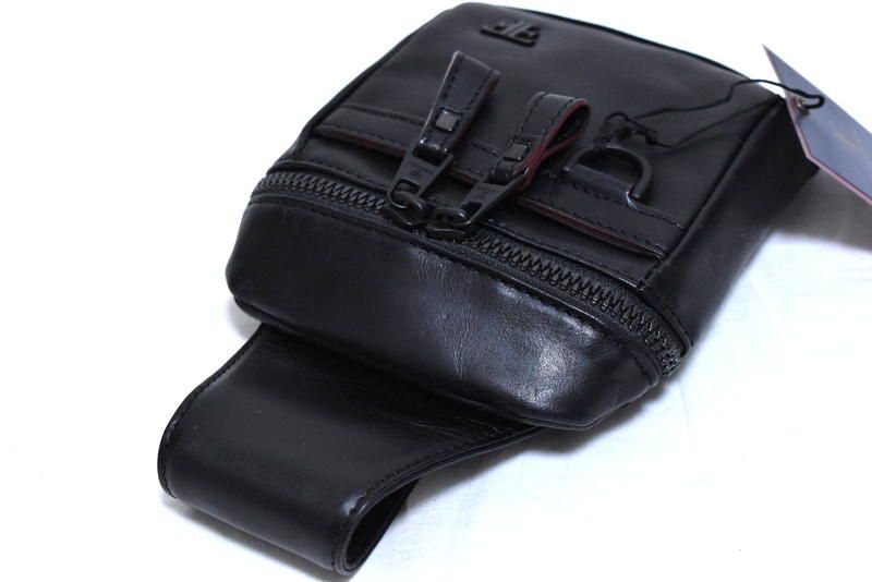FUJITAKA レザーベルトポーチ (ホーク) No.615904 赤 定価2万900円】新品 FUJITAKA【ホーク】レザーベルトポーチ 615904