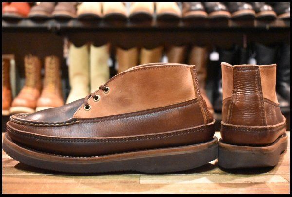 ラッセルモカシンus8 2/1 8E 良品】RUSSELLMOCCASIN ラッセルモカシン スポーティングクレー