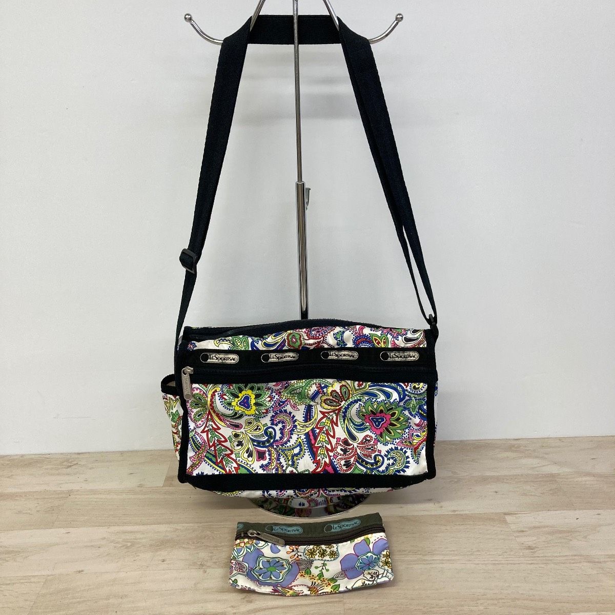 2点セット LeSportsac ショルダーバッグ ポーチ まとめて2点セット LESPORTSAC レスポートサック ショルダーバッグ