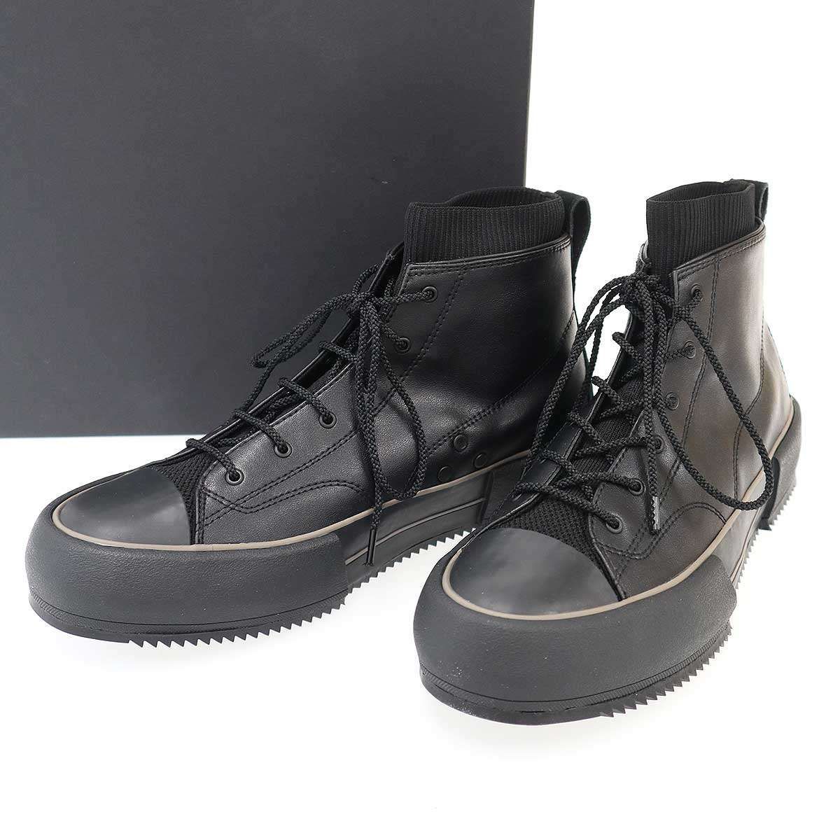 DEVOA デヴォア 25SS レザースニーカー FW-ELSNS ブラック 43 DEVOA デヴォア 25SS レザースニーカー FW-ELSNS ブラック 43 - メルカリ