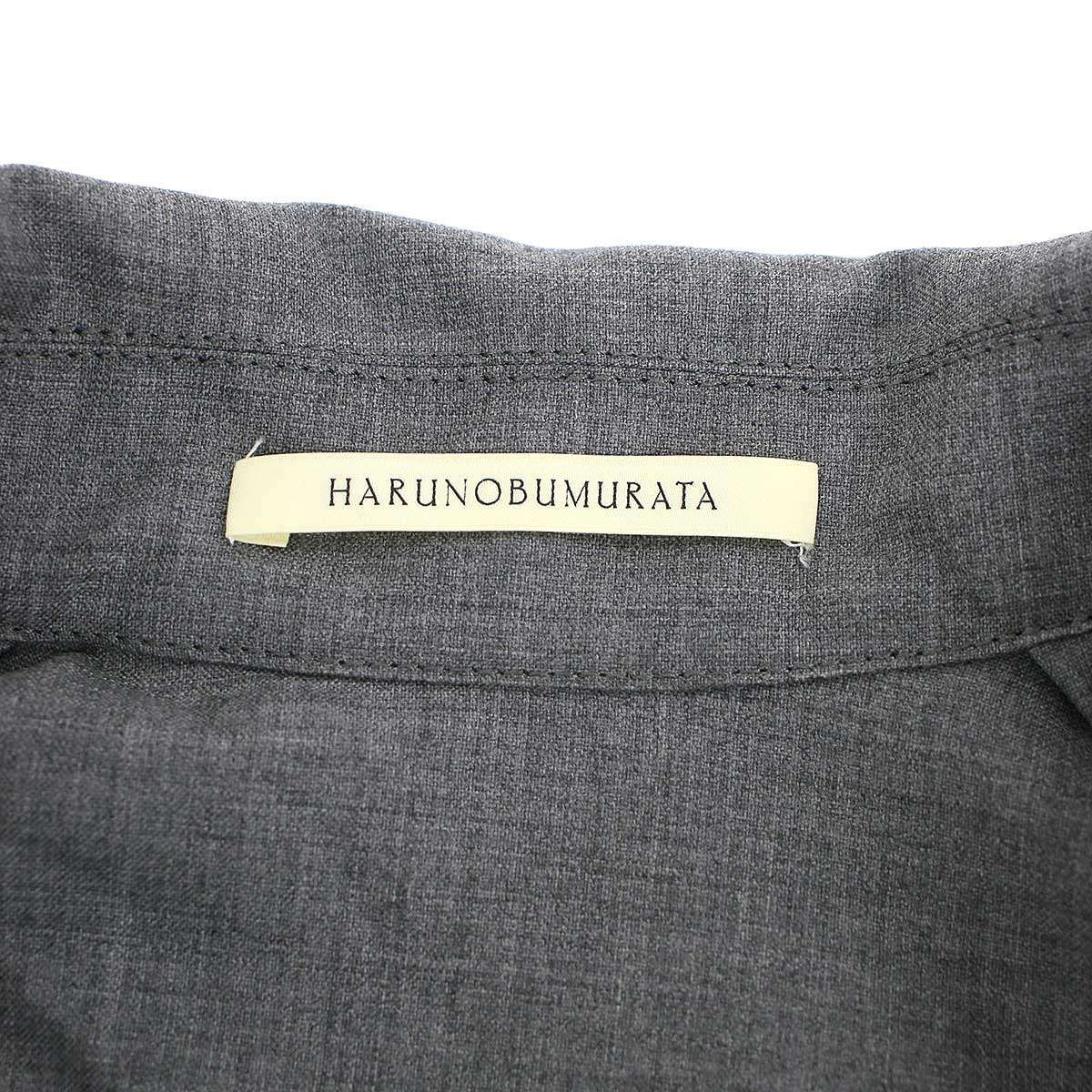 HARUNOBUMURATA ハルノブムラタ 25AW MARIALUISA WOOL GATHERED SHIRT 