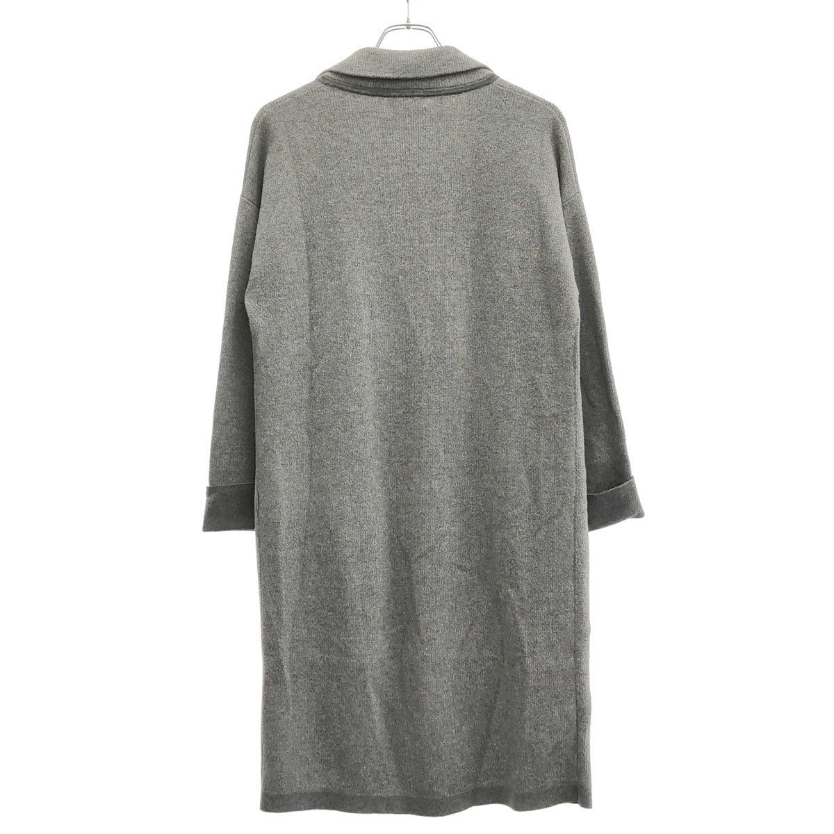theory セオリー ニットチェスターコート 01-7303740-038-902 グレー S