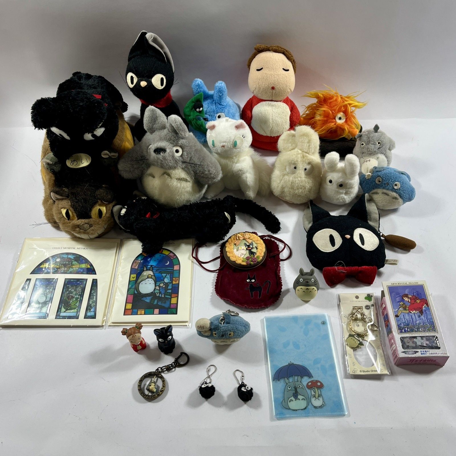★ スタジオジブリ キャラクターグッズ まとめ商品 となりのトトロ 魔女の宅急便 等 ポニョ ジジ 他 ぬいぐるみ おもちゃ 現状品 1.35kg