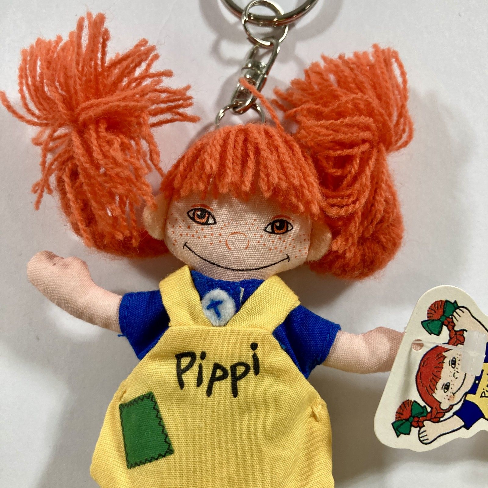☆ 長靴下のピッピ ぬいぐるみキーホルダー 絵本 小説 スウェーデン