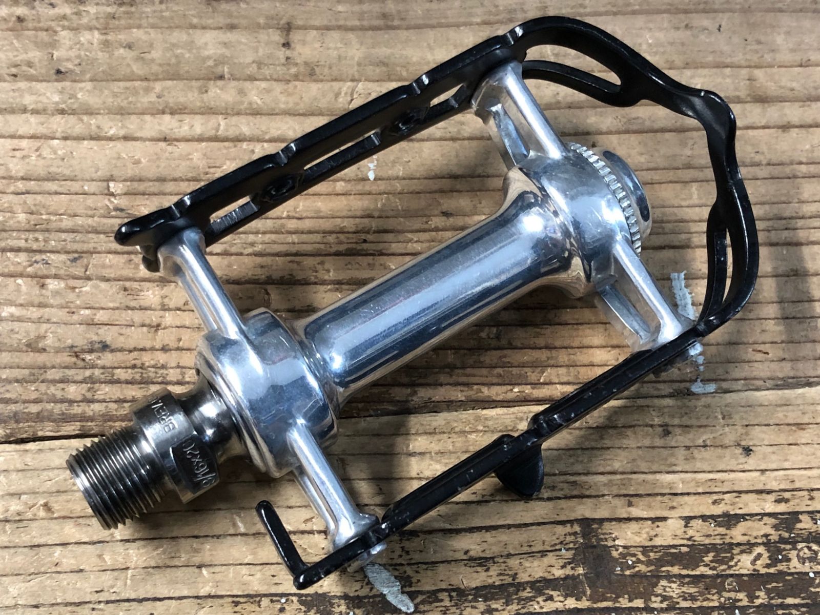 KI367 カンパニョーロ CAMPAGNOLO スーパーレコード SUPER RECORD 50th フラットペダル チタンシャフト