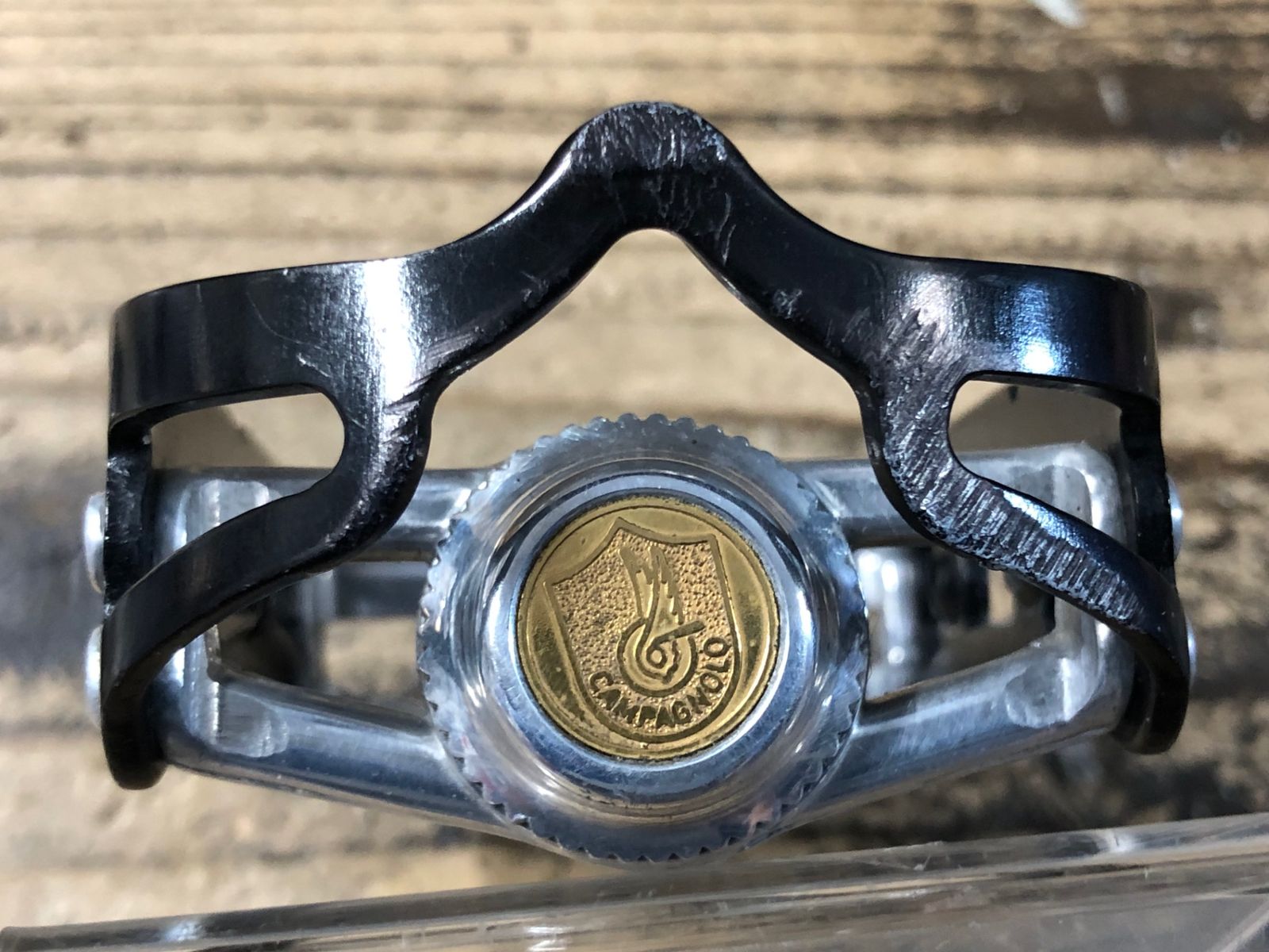 KI367 カンパニョーロ CAMPAGNOLO スーパーレコード SUPER RECORD 50th フラットペダル チタンシャフト