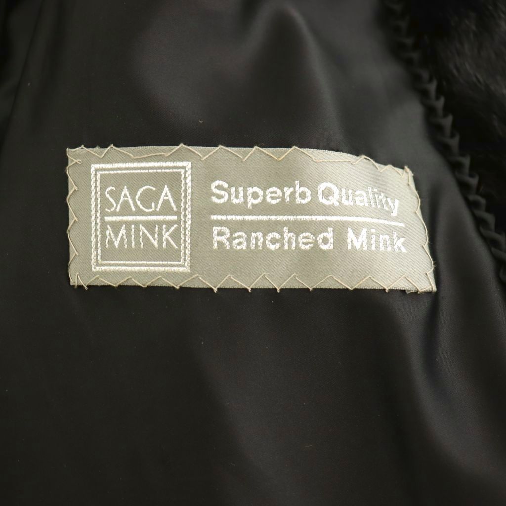 サガミンク SAGA MINK ミンク ファーコート ショールカラー アウター
