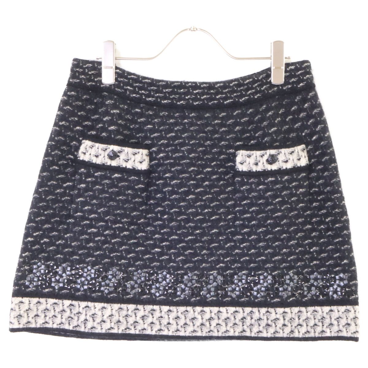 CHANEL シャネル 美品 国内正規 P39234K02786、P39241 カシミヤシルク