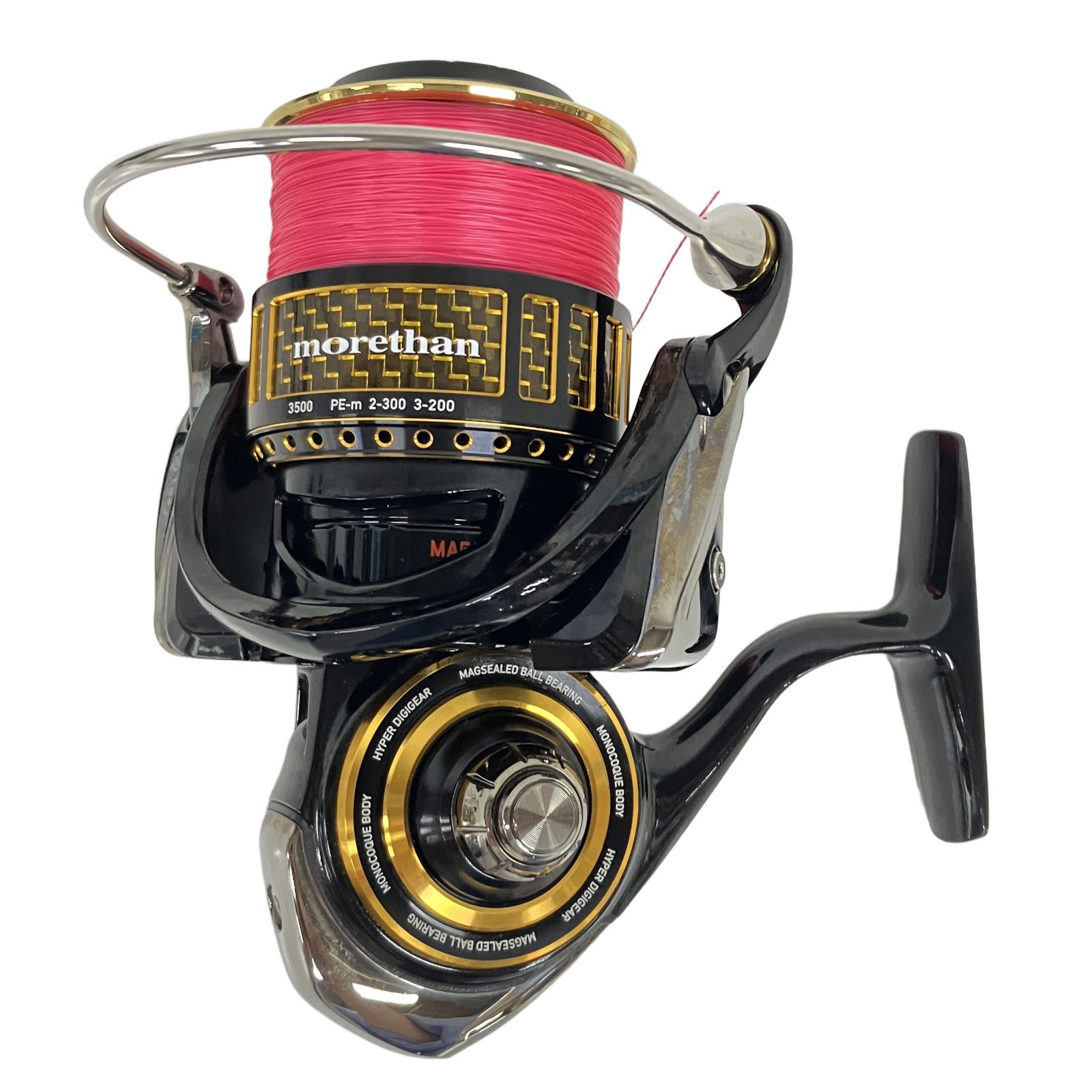 Daiwa ダイワ morethan 3500 モアザン スピニングリール 釣具 中古 美 