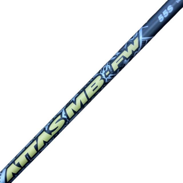 【中古】 テーラーメイドスリーブ付き(Qi4D系) マミヤフェアウェイウッド用 シャフト ATTAS MB-FW55 (フレックスS)Bランク ゴルフクラブ