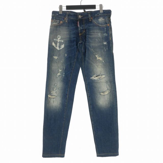 国内正規DSQUARED2ディースクエアード デニム 44 ディースクエアード2 