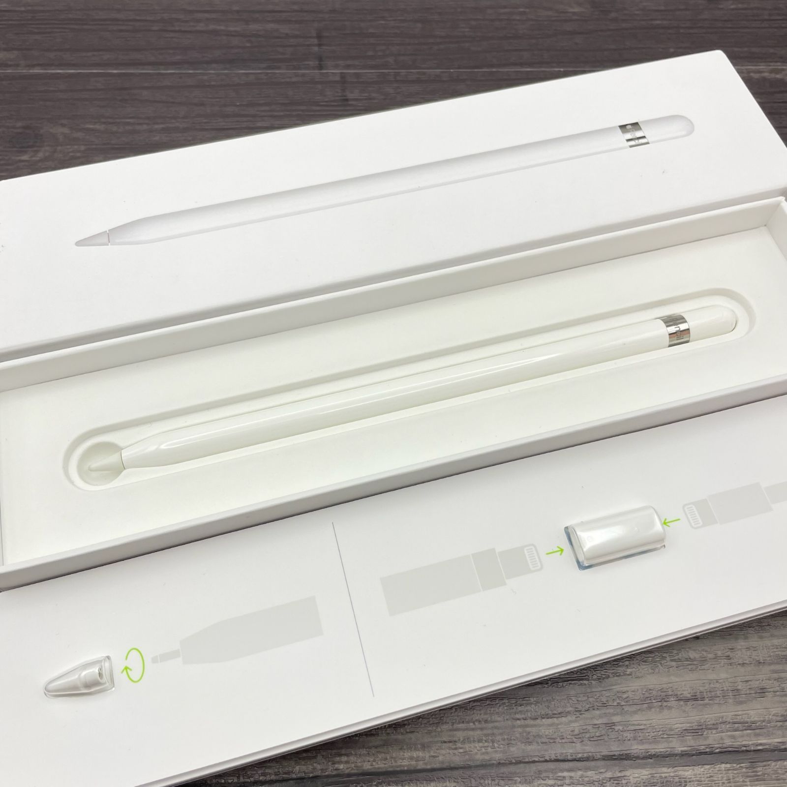 動作確認済【純正】Apple Pencil 第1世代 アダプタ＋替芯 - メルカリ